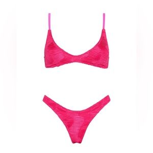 Maia triangle bikini with bag